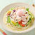 カット野菜とサラダチキンで♪ごま豆乳サラダうどん（レシピ）