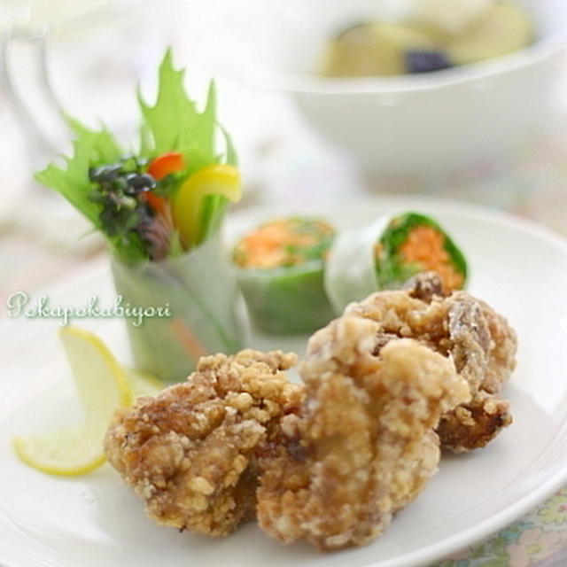 しょうゆ糀の鶏竜田揚げ