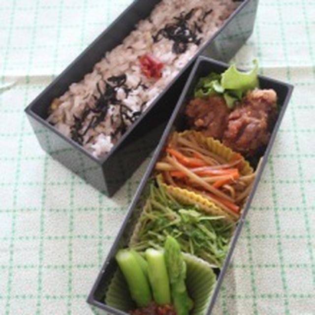 今日のお弁当～砂肝のから揚げ～＆今日もおうち撮影
