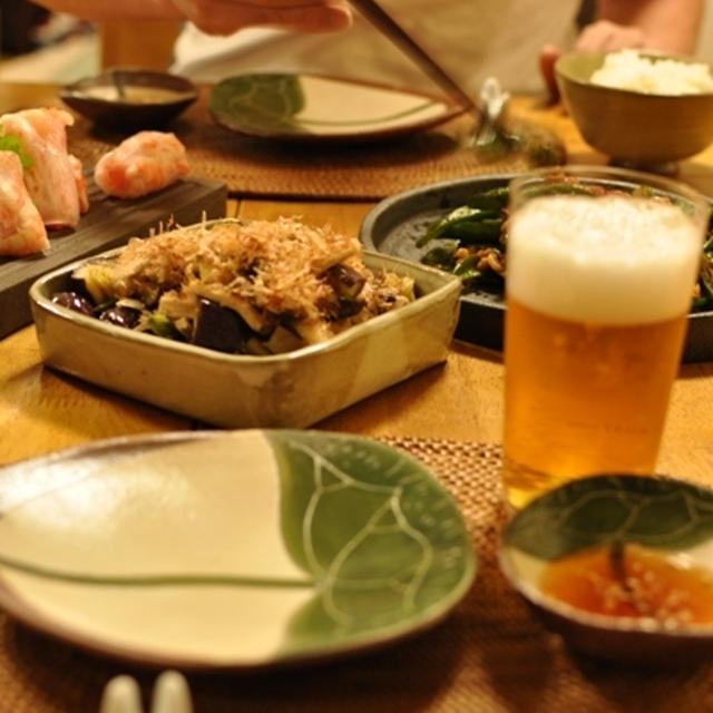 生春巻きの晩ごはん