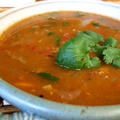 レンズ豆でチキンカレー（Lentil Soup)