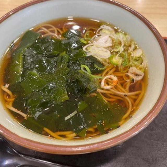 待機中に昼ごはん