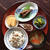 節分の日の朝ごはん「炒り豆ごはん」。