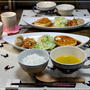 ・豆腐バーグ　とろり酢豚あん　おしゃれ盛り？