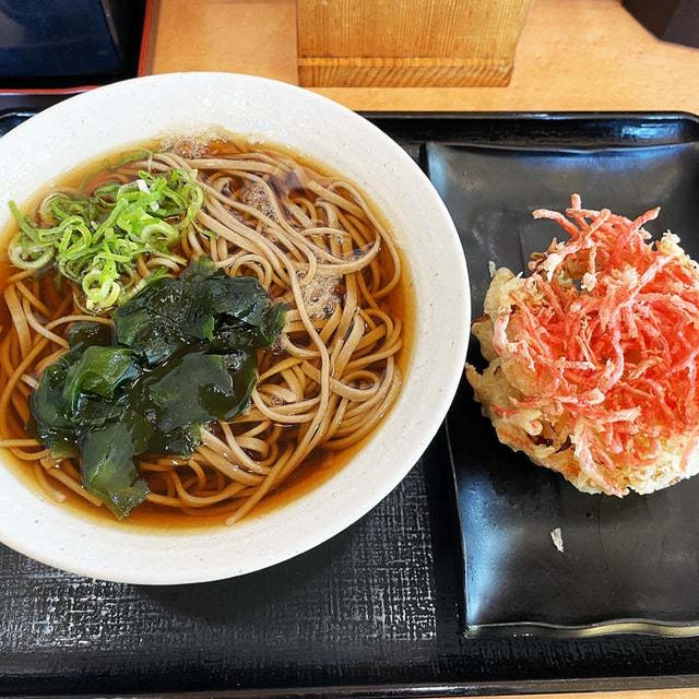 紅生姜かき揚げそばを啜る（番外編）〜そば処 吉野家〜