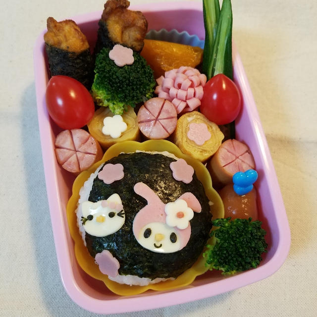 幼稚園弁当 簡単マイメロキャラ弁 By ゆかちんさん レシピブログ 料理ブログのレシピ満載