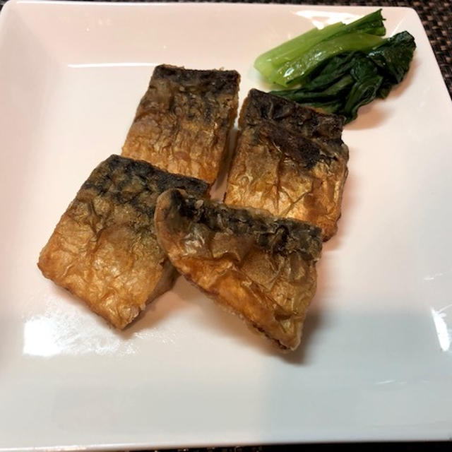 サバ竜田♡ヤッコ♡餃子