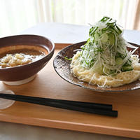 すったて冷や汁そうめん【福島クッキングアンバサダー】具材にもつけ汁にもミニきゅうりたっぷり、埼玉県と宮崎県の郷土料理の合わせ技。