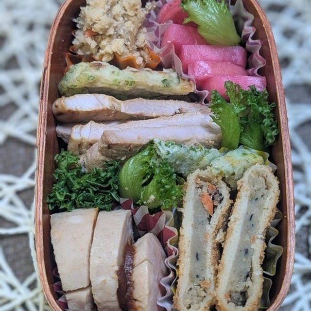 季節の模様替え焦る～夫のお弁当256
