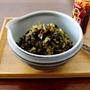 シビれる辛さ対決！定番中の定番・高菜の油炒め＆寄せ植え♪