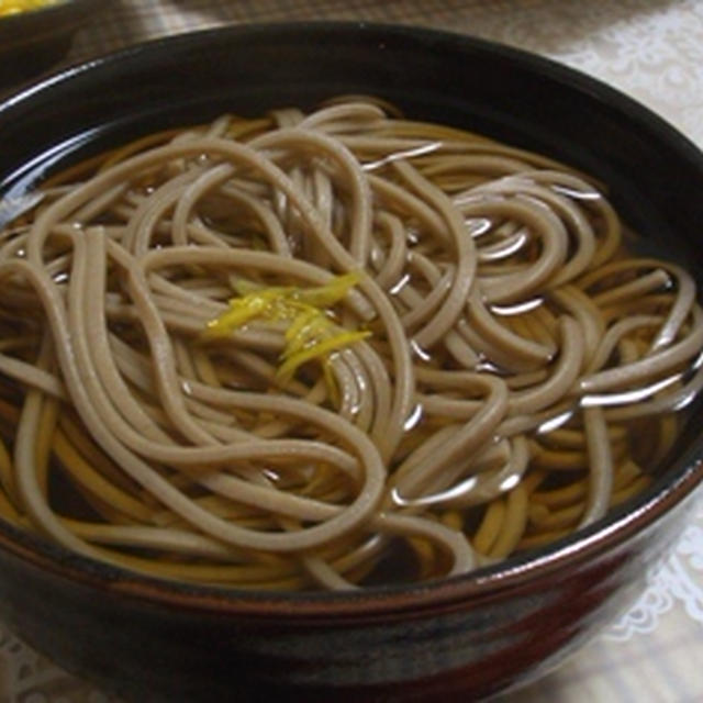 いまさらですが。。。2012年最後の夕飯　年越し蕎麦とかき揚げ★