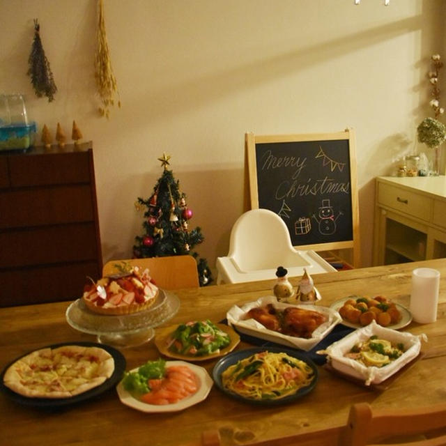 今日クリスマスパーティーをしました。