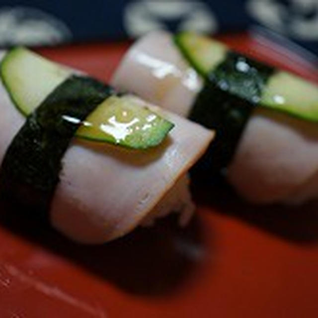あ～ら簡単ｗロースハムとジュレでオサレな握り寿司