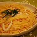 ＊明太子とイカのパスタ＊