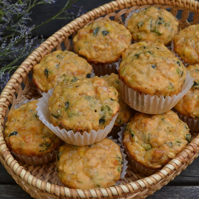 Savory Breakfast Muffins セイボリーブレックファストマフィン