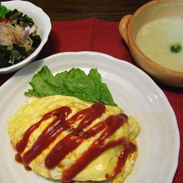 あるもので夕食＆つけ麺３種を味見