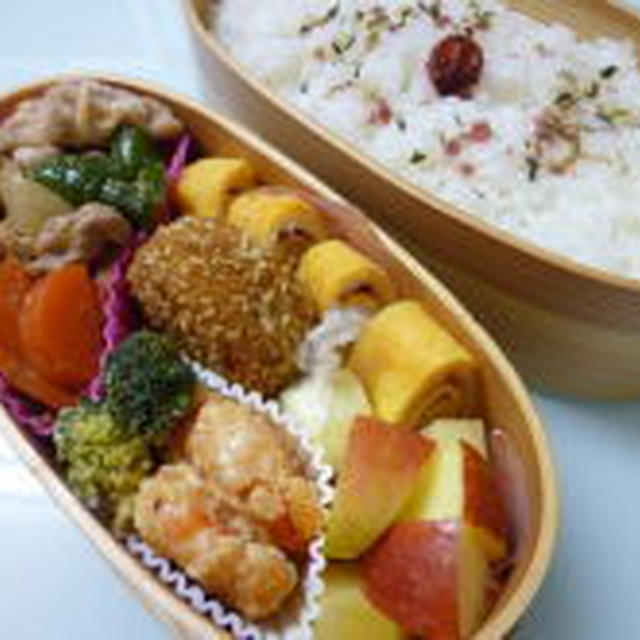 12月8日　豚肉のXO醤炒め弁当