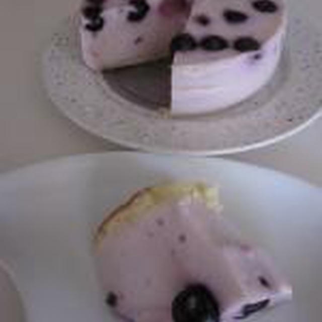 Lite Blueberry Yogurt Cake