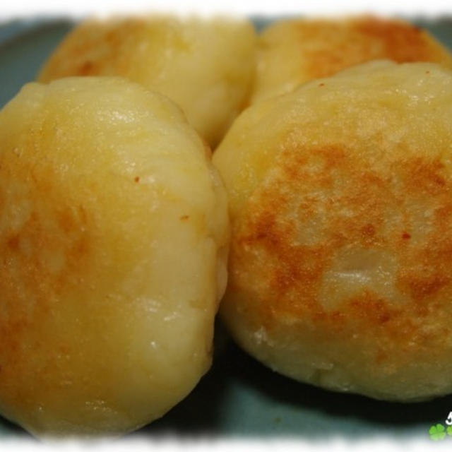 今週のダブリ～～～　☆豚キムチ入りじゃがいもお焼き