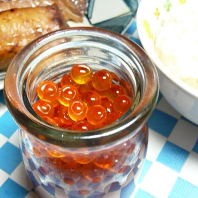 鮭親子・・ご飯♪