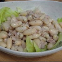１分以内にできる！白いんげん豆とツナのサラダ