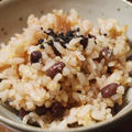 小豆もちきびご飯（5分づき米）