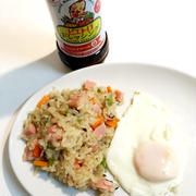 フライパン1つで簡単美味しいドレッシング炒飯レシピ@ピエトロ、フライドチキン