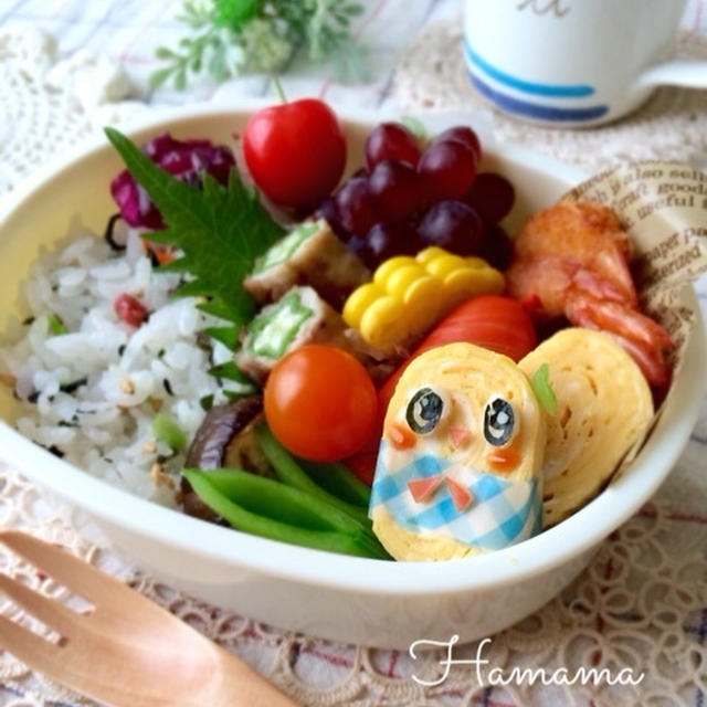 卵焼きふなっしー♡父の日♡