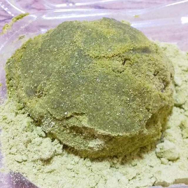 【おやつ】口福堂の抹茶おはぎ！抹茶好き〜♪