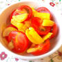 【レシピ】パイナップルとミニトマトのホットしょうがマリネ