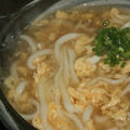 10月29日　　かき玉うどん