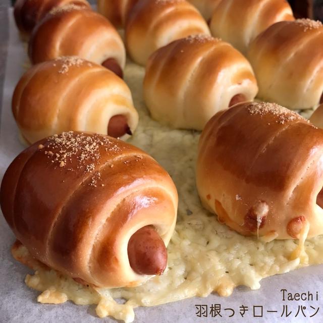 羽根つきロールパンとケーキと私の気持ち