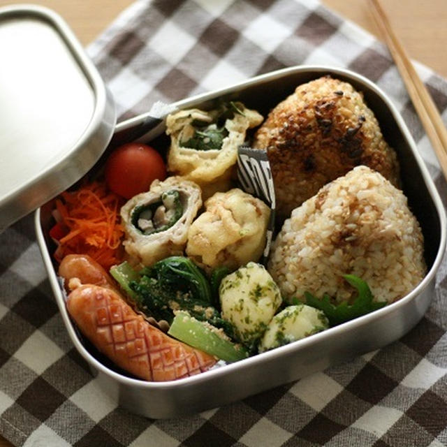 焼きおにぎり弁当＆「おしゃれ飯」