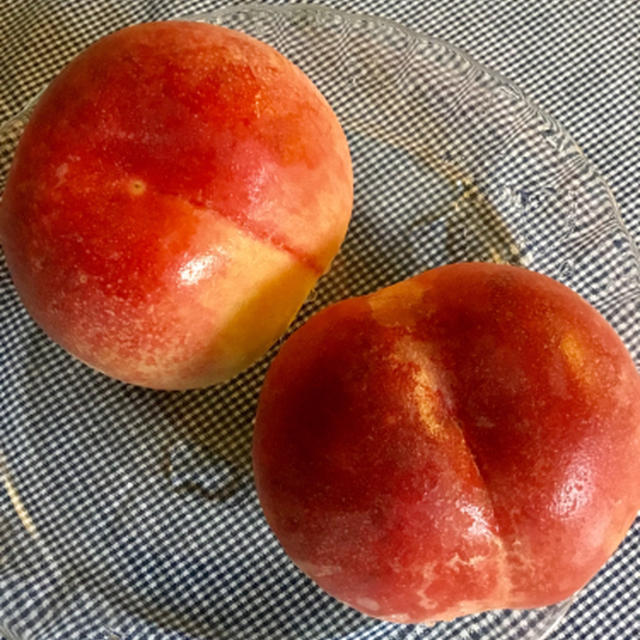 果物は桃へ、食べ時はいつ？