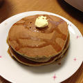 きなこのホットケーキ