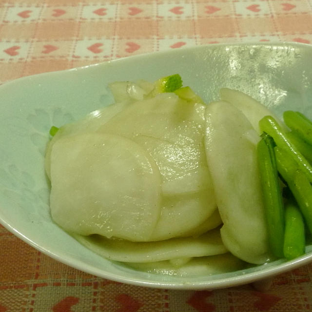 かぶの即席酢漬け