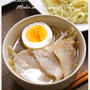 あっさり塩味あつあつスープのつけ麺