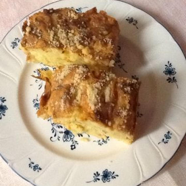 今週のケークサレの生地はやや甘い。