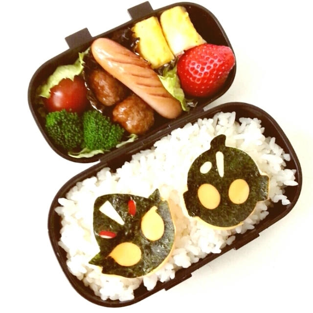 ｷｬﾗ弁 ｳﾙﾄﾗﾏﾝ ｳﾙﾄﾗﾏﾝﾒﾋﾞｳｽ弁当 By Shinn1226さん レシピブログ 料理ブログのレシピ満載