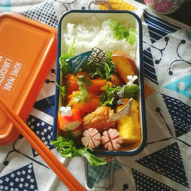 エビチリのお弁当～5月15日