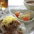 山椒風味の豚たけのこのご飯