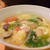 赤、黄、緑、茶。彩がいいと味もいい。チキンと野菜の玉子スープ｜「共食」「男性の家事参画のメリット」「命の食卓」「家族で食卓を囲む回数は有限」講演にいきます