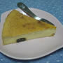 ラムレーズン入りベイクドチーズケーキ