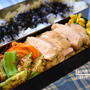 蒸し鶏と野菜のお弁当