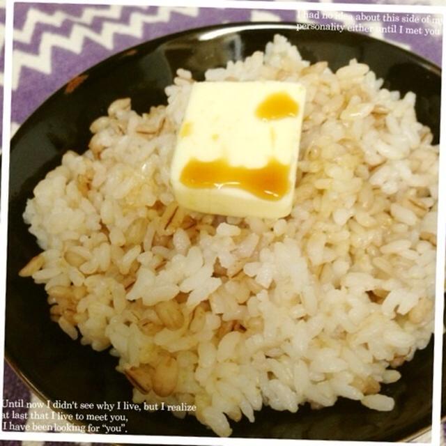 バターを乗せただけ♪