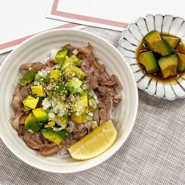 NHKあさイチ「みんな！ごはんだよ」ねぎ塩アボカドだれの豚丼&アボカドのにんにくしょうゆ漬け