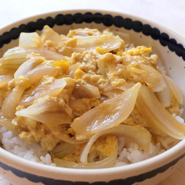 虚しい感じの肉の入ってない親子丼