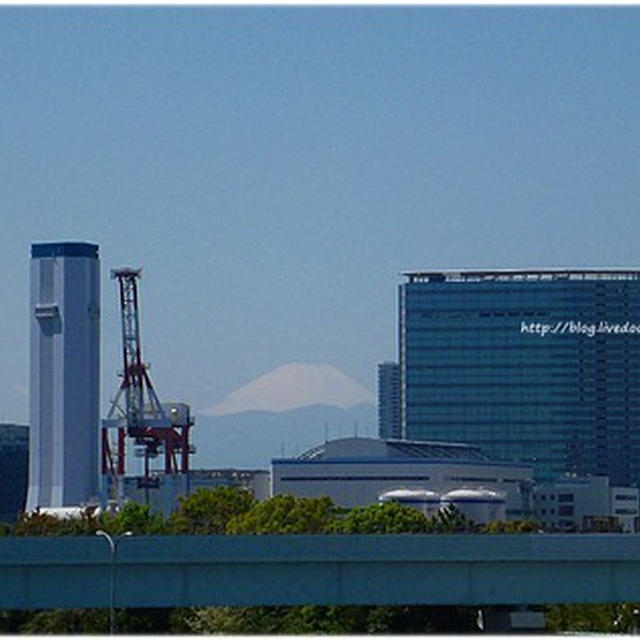お台場で富士山とホテルランチ♪