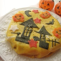 ハロウィン風おすしケーキ