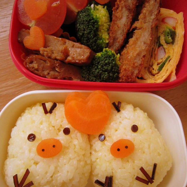 ２月８日にお弁当は「キイロイトリの恋」